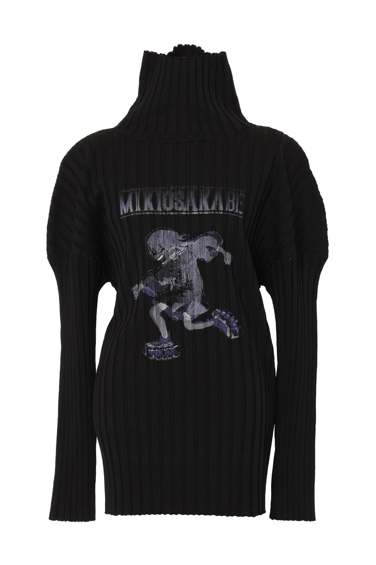 Dyed Shrink Knit / Black