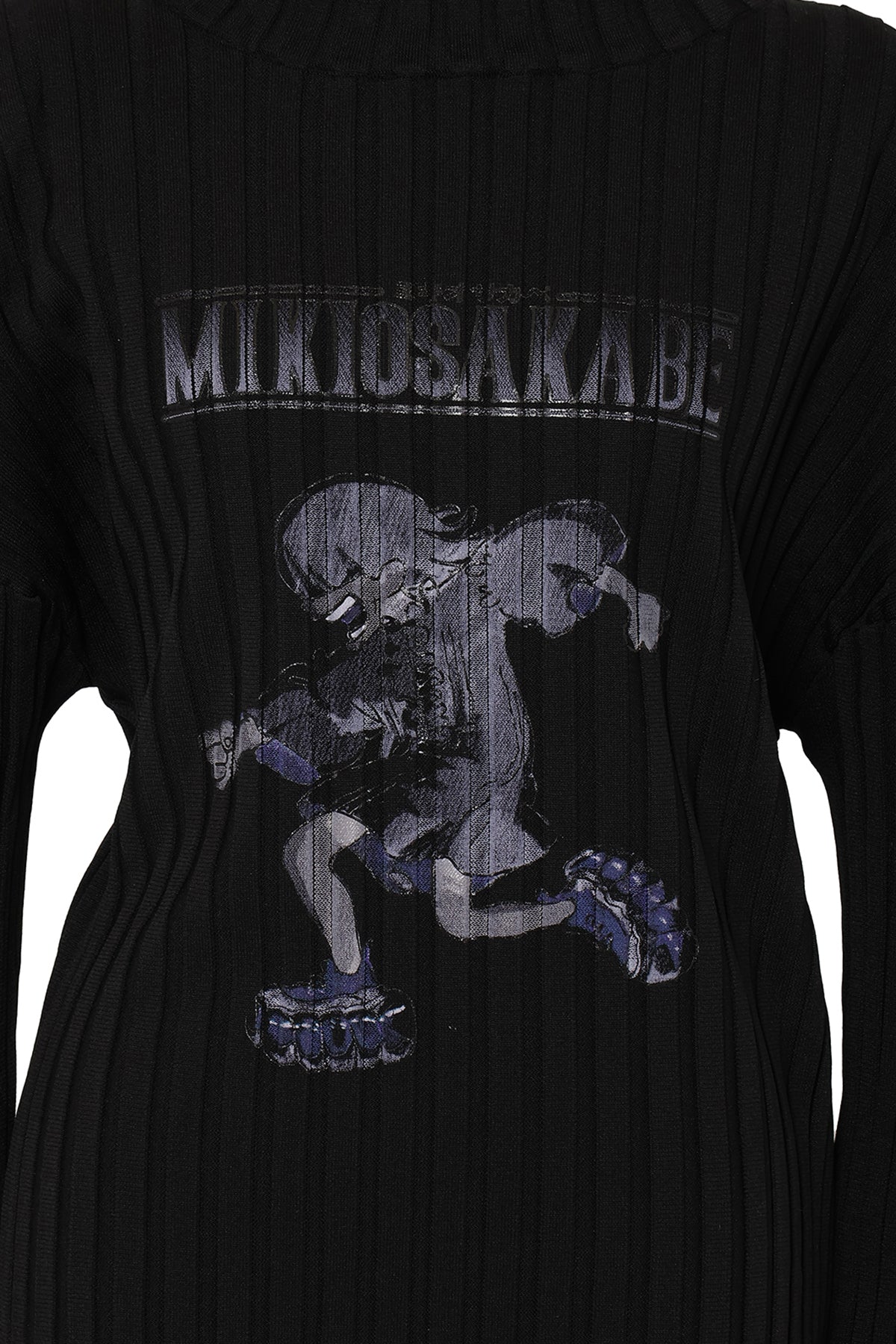 Dyed Shrink Knit / Black