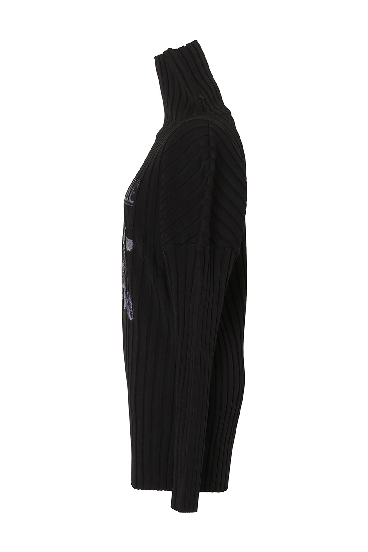Dyed Shrink Knit / Black