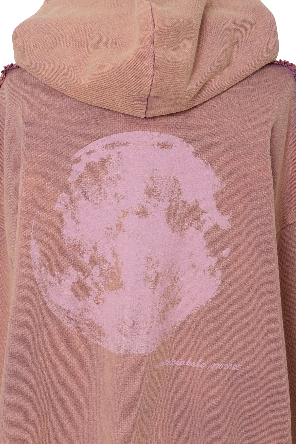 Mini Frill Washed Parka / Pink