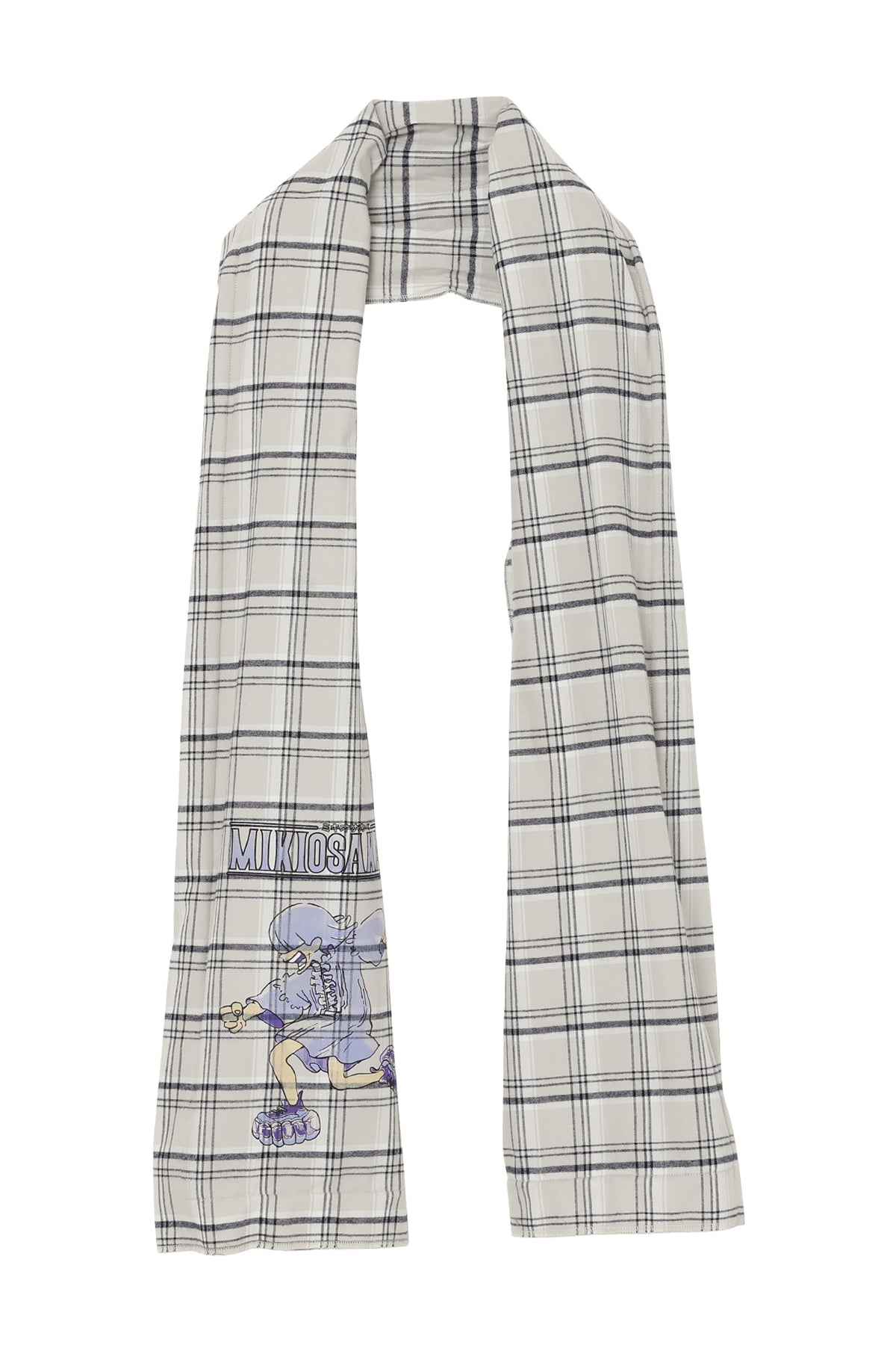 Runner Print Muffler / Gray