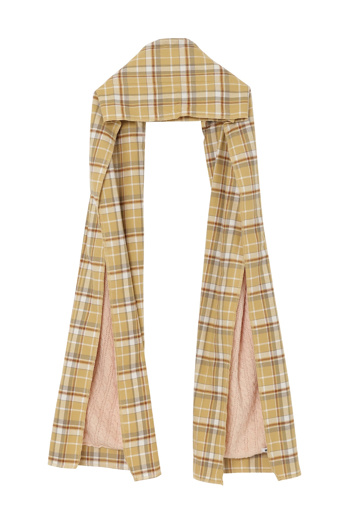 Piggy Print Muffler / Yellow