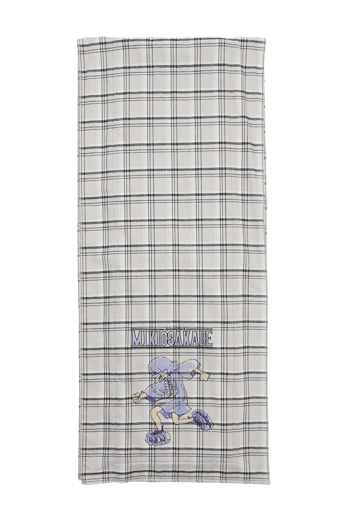 Runner Print Muffler / Gray