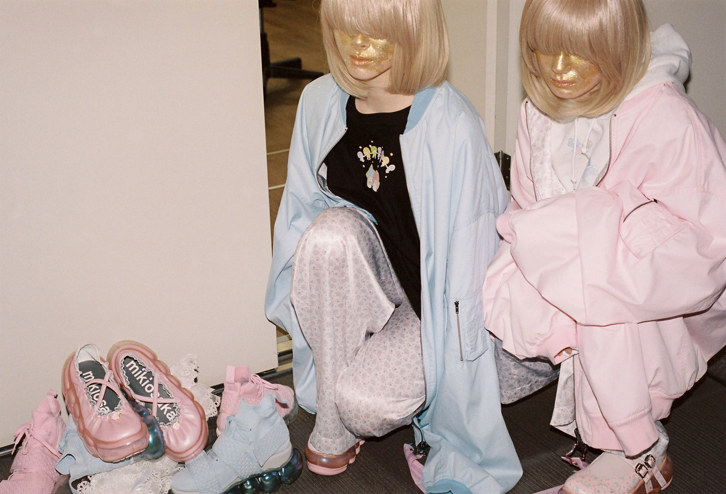 4XL MA-1 / Pink / Little Twin Stars x MIKIOSAKABE