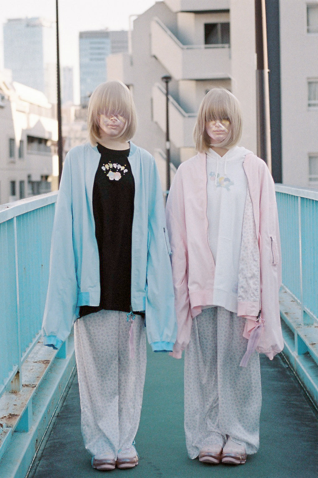 4XL MA-1 / Pink / Little Twin Stars x MIKIOSAKABE
