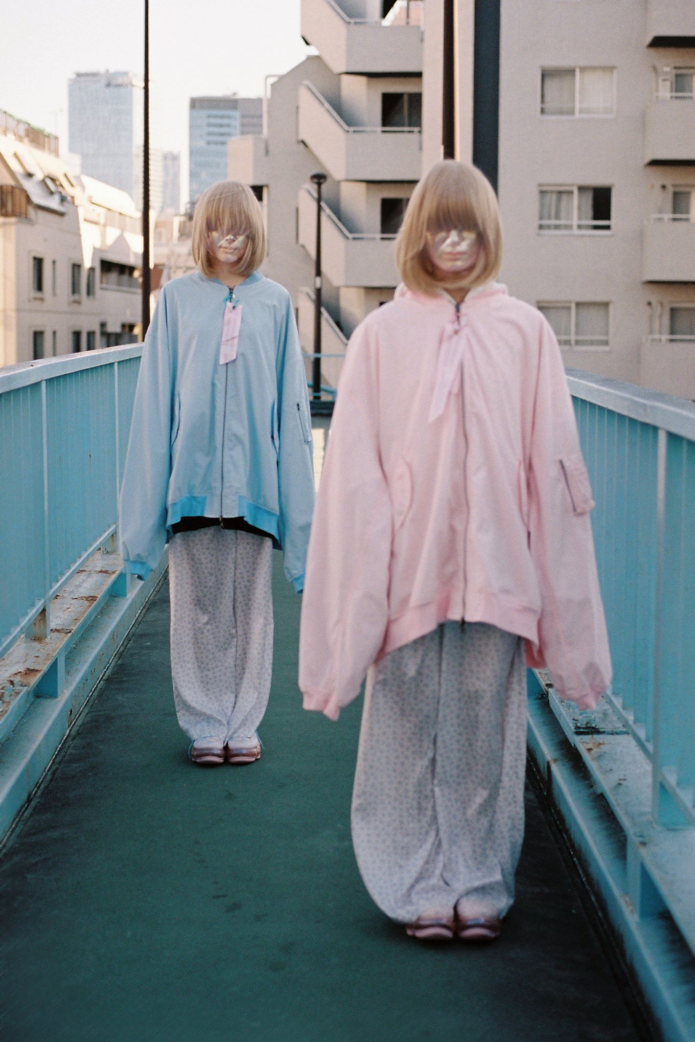 4XL MA-1 / Pink / Little Twin Stars x MIKIOSAKABE