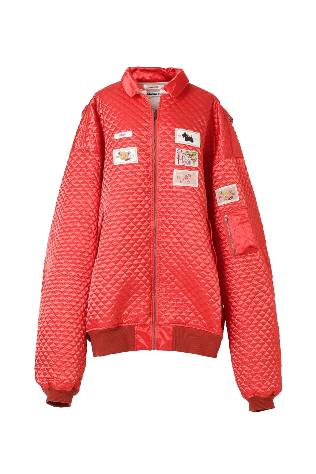 4XL Quilting Blouson / Red / MIKIOSAKABE × PINK HOUSE – MIKIOSAKABE &  JennyFax（ミキオサカベ & ジェニーファックス）公式ストア