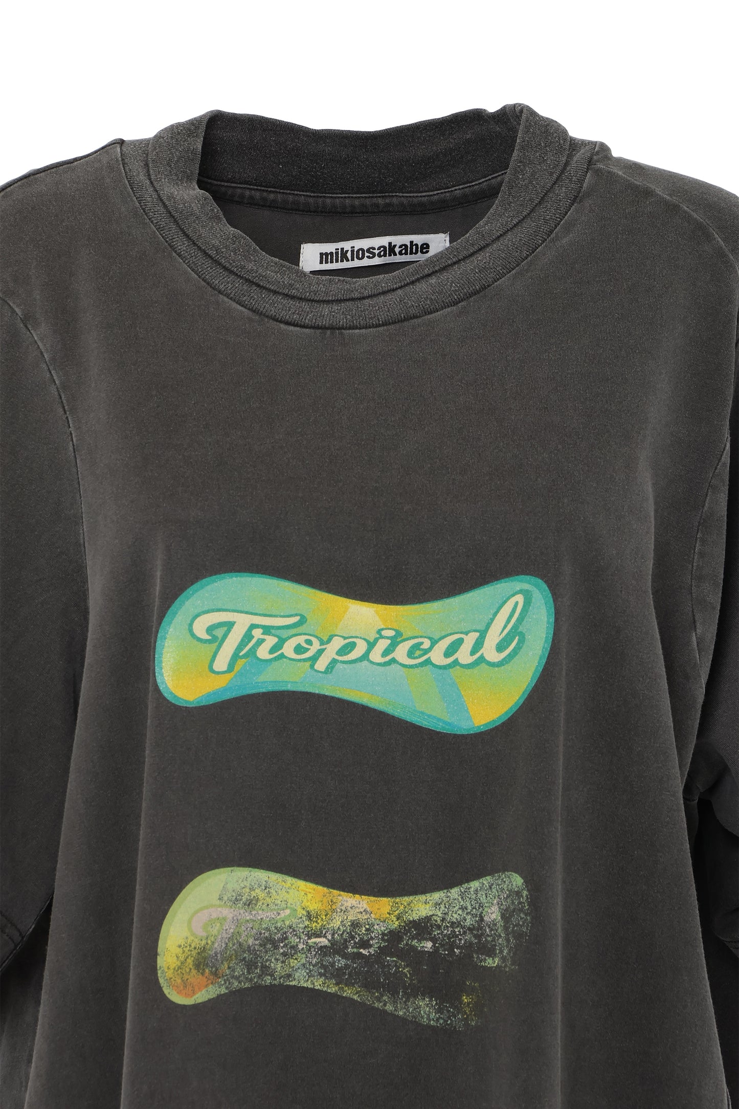 【SS26受注】Double T-Shirt / Black / MSS26T04