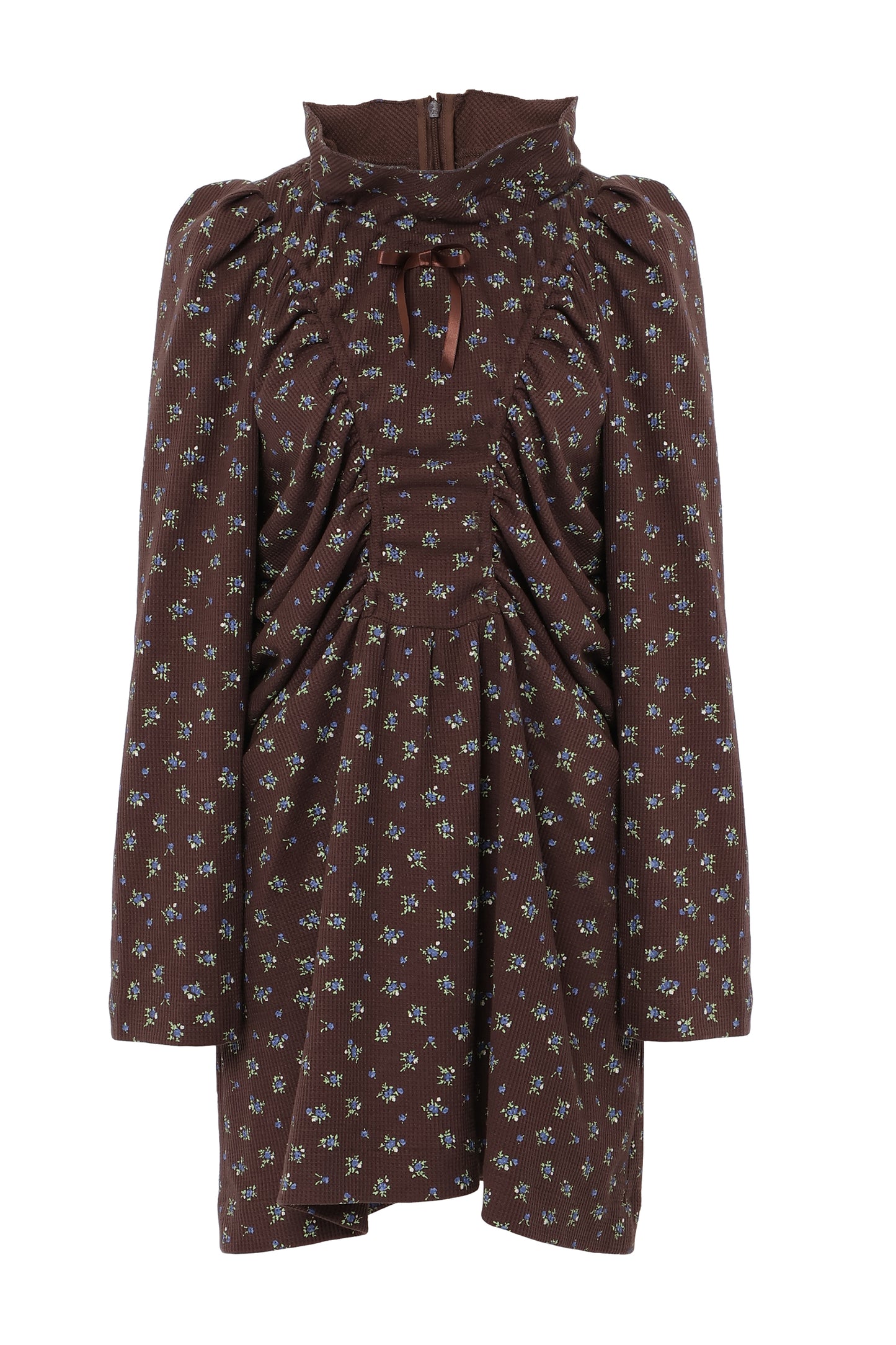 【SS26受注】Little Nana's Dress / Brown / JFSS26D01