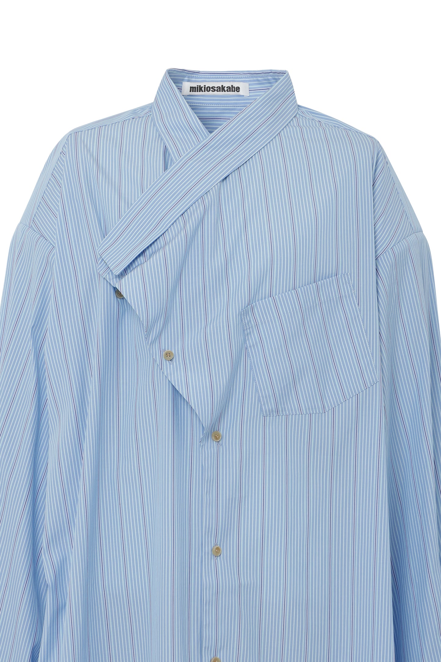 【SS26受注】Kimono Shirt / Blue / MSS26B021