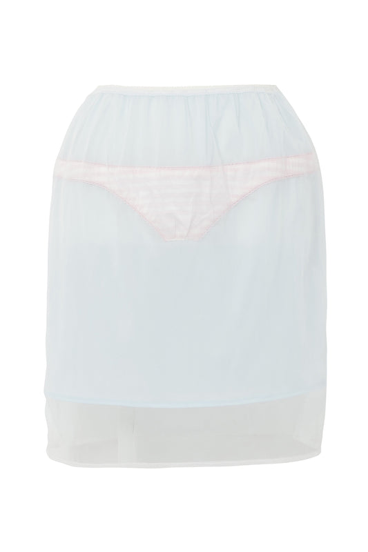 【SS26受注】See Through Skirt / Blue / JFSS26S01