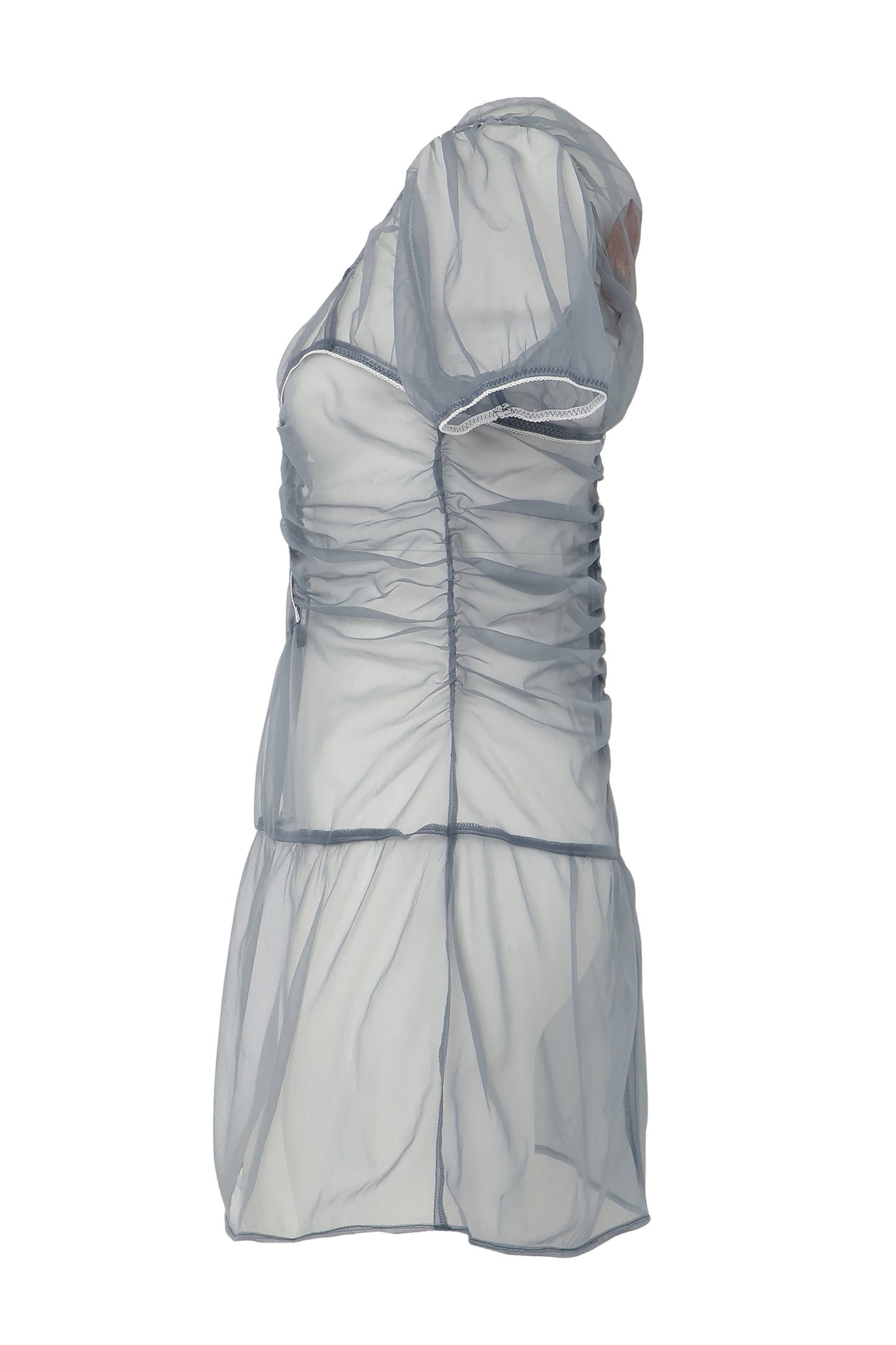 【SS26受注】Nana's Sheer Dress / Gray / JFSS26D021