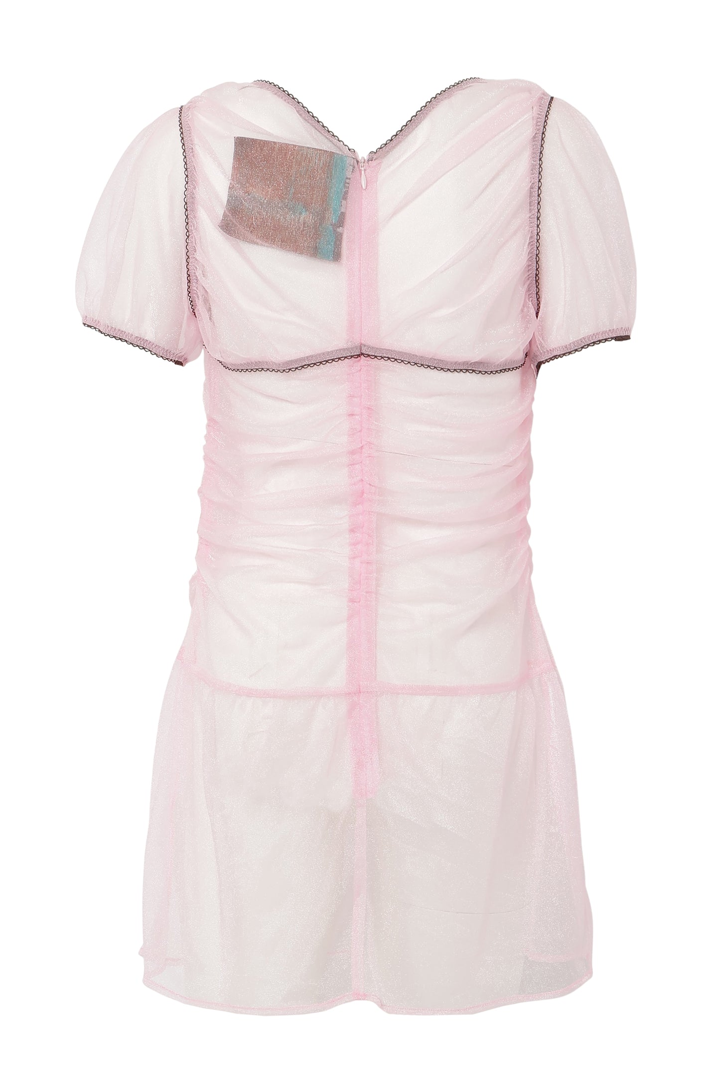 【SS26受注】Nana's Sheer Dress / Pink / JFSS26D021