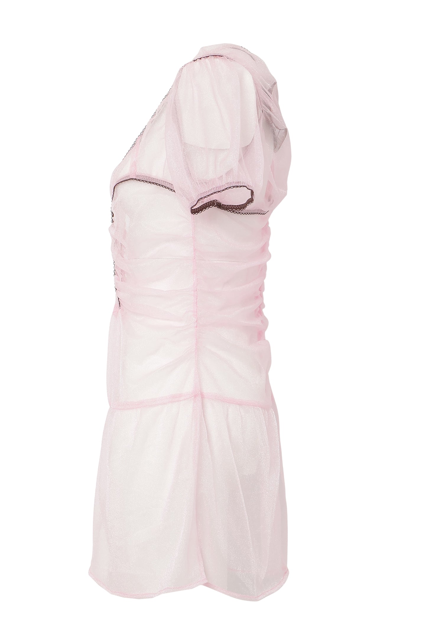 【SS26受注】Nana's Sheer Dress / Pink / JFSS26D021