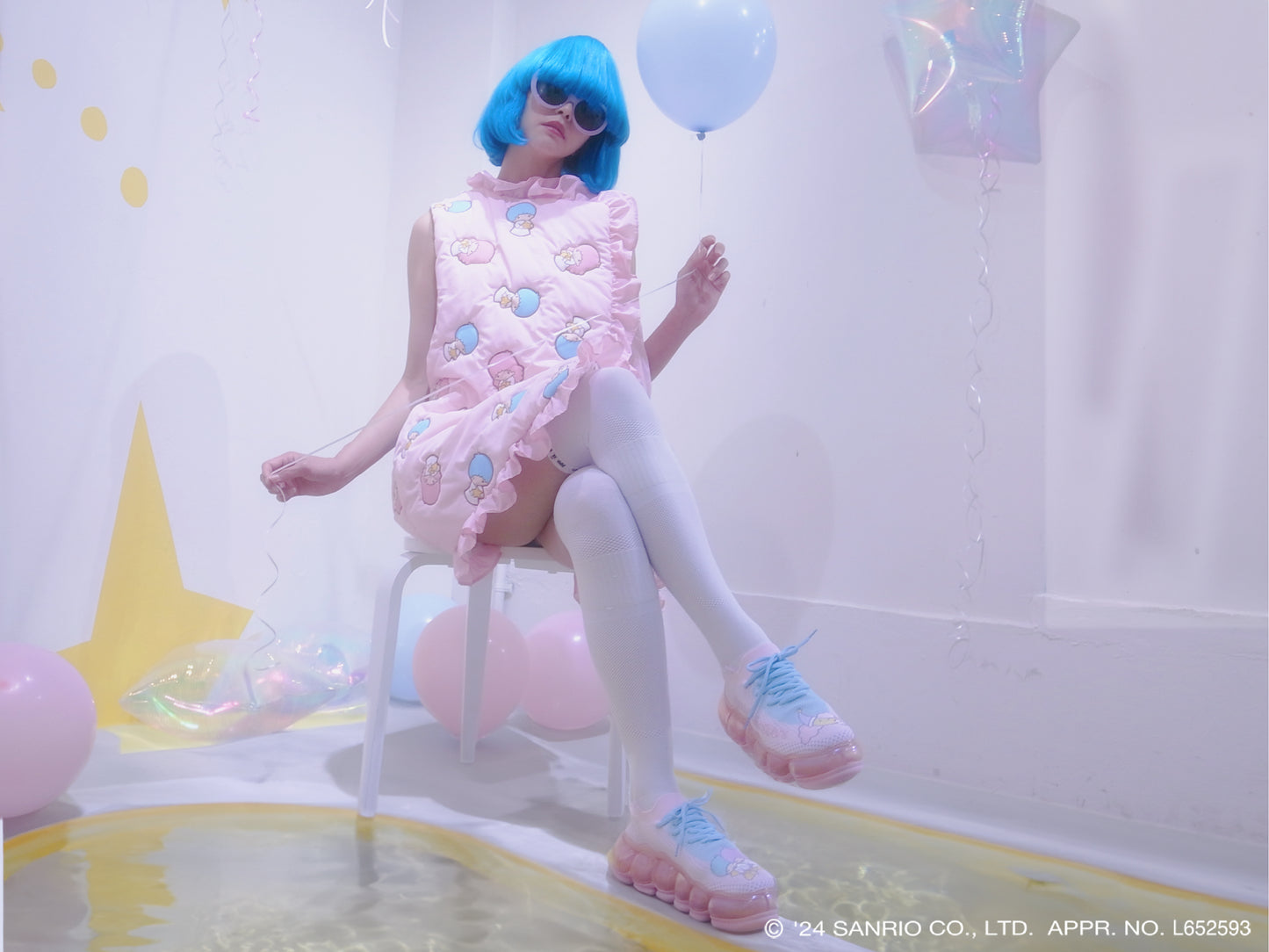 New "Jewelry" Shoes / Pink / Little Twin Stars x MIKIOSAKABE