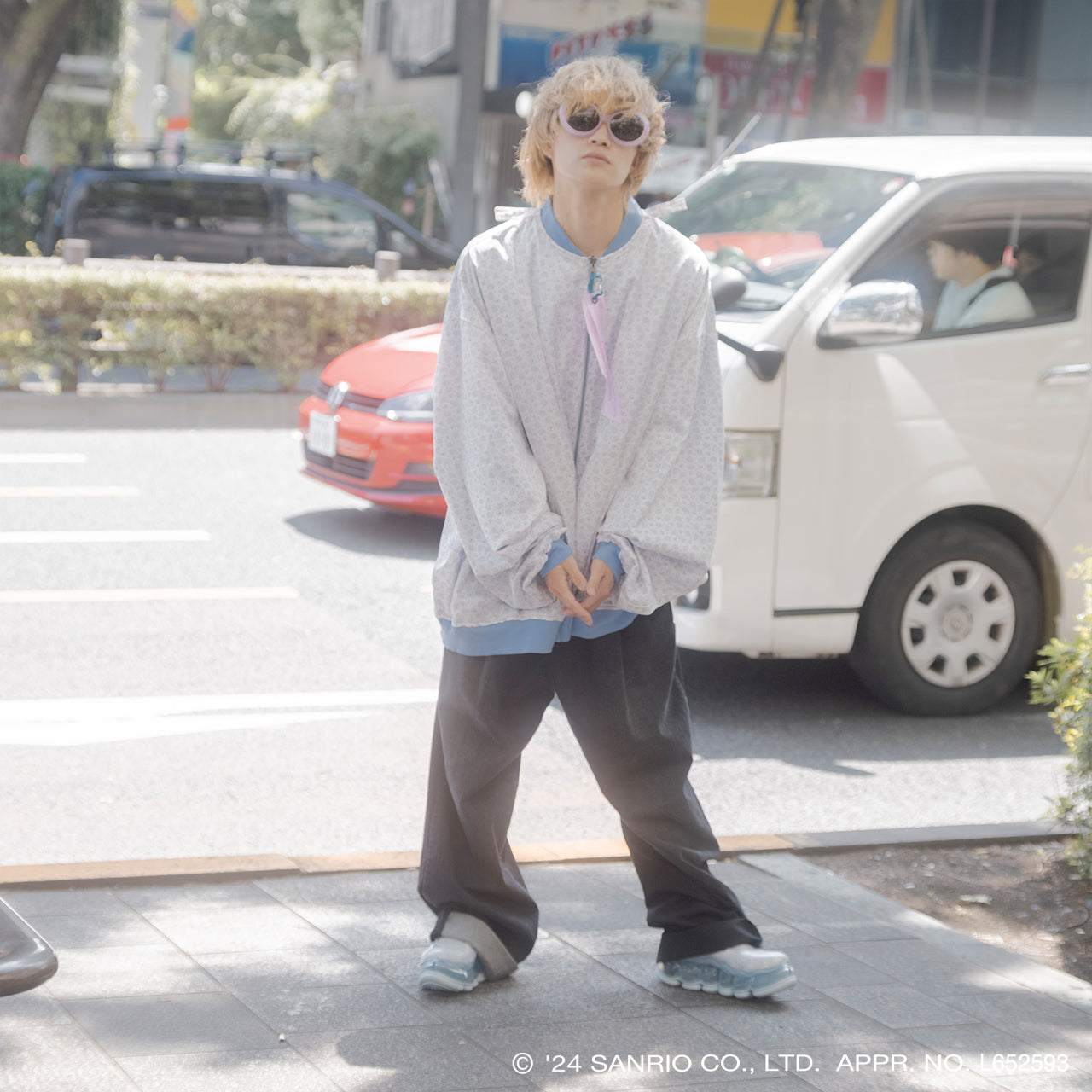 【订单预订】4XL MA-1 / 蓝色 / Little Twin Stars x MIKIOSAKABE / MSLTC01