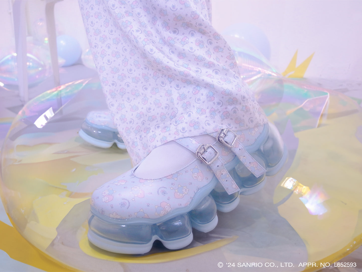 新“珠宝”鞋 / 红 / MIKIOSAKABE × PINK HOUSE