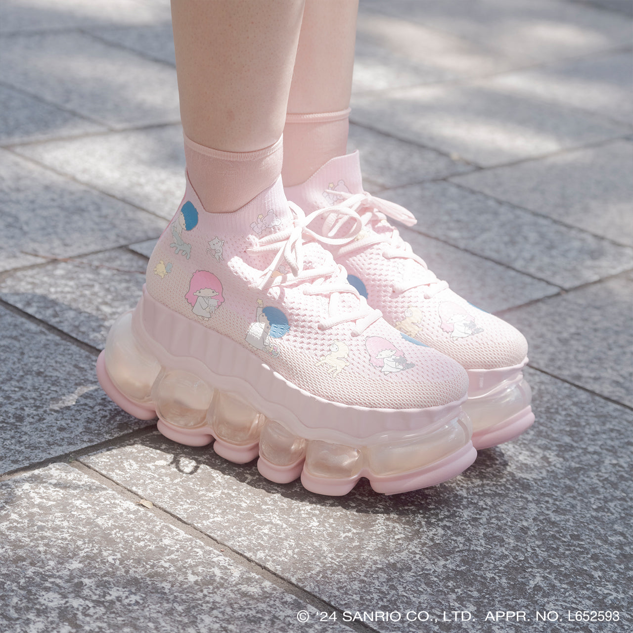 新“珠宝”鞋 / 红 / MIKIOSAKABE × PINK HOUSE