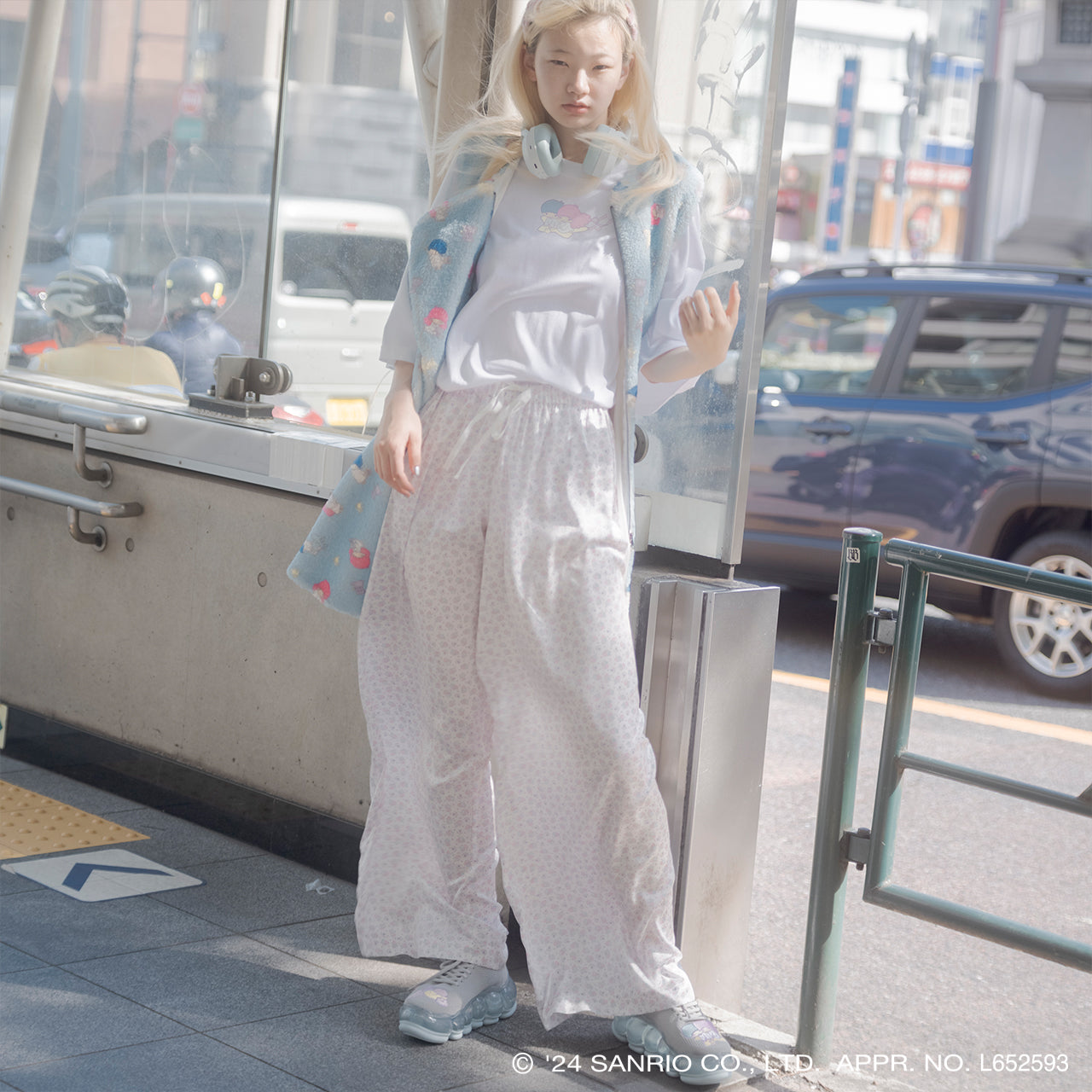 4XL T-shirt / White / Little Twin Stars x MIKIOSAKABE / MSLTT03