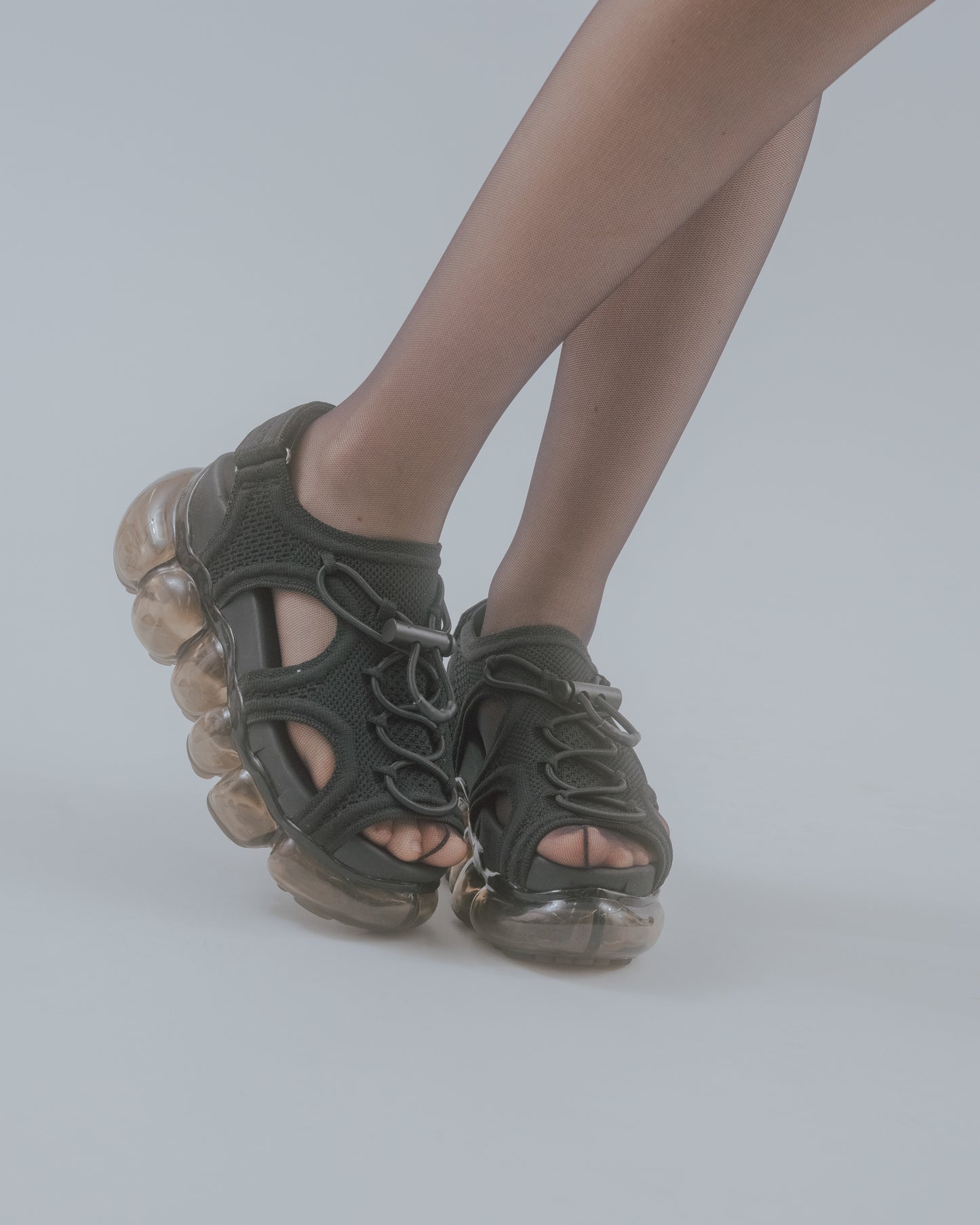 "Jewelry" Sandal / Black
