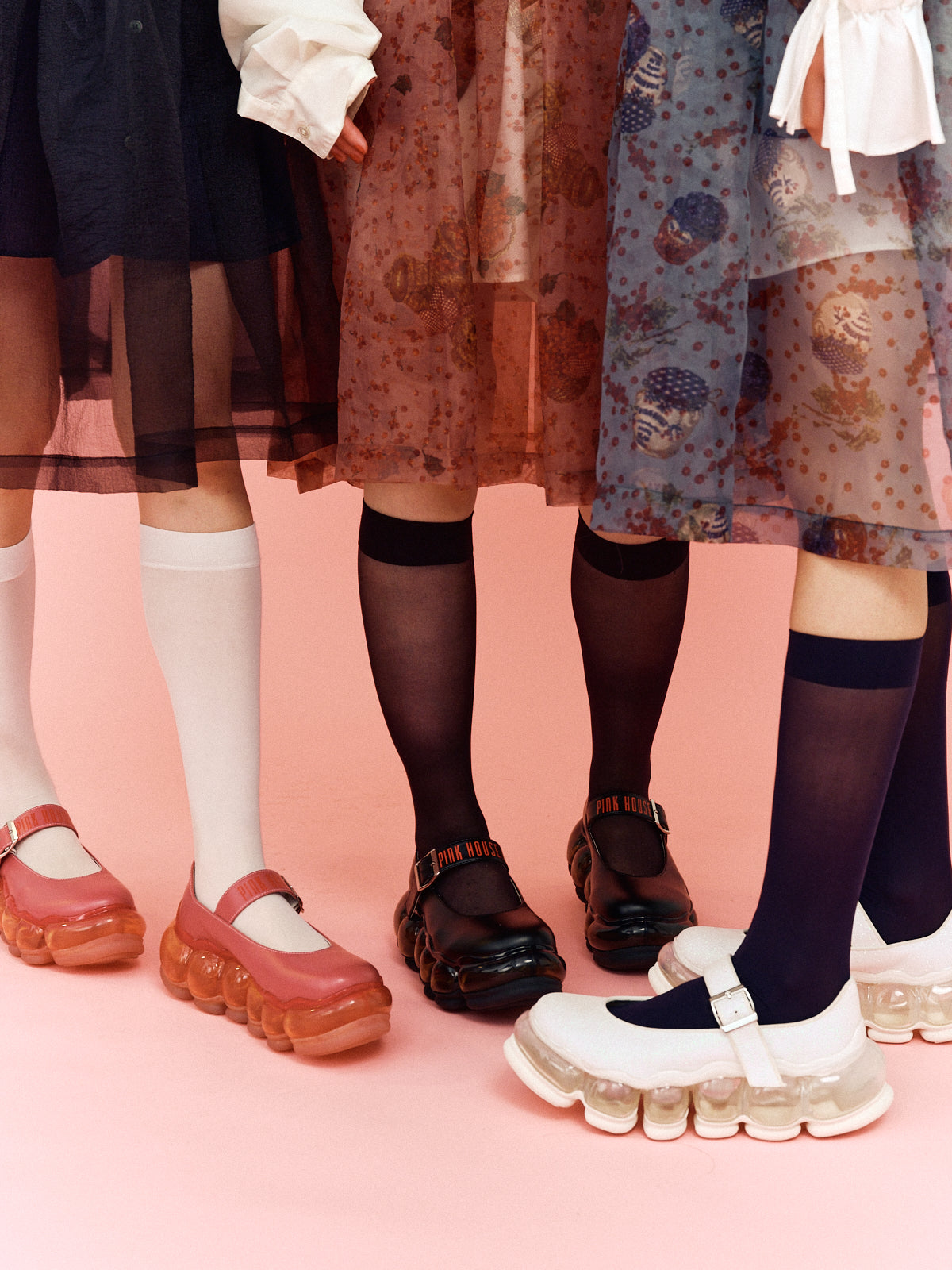 New “Jewelry” Mary Jane / Pink / PINK HOUSE × MIKIOSAKABE