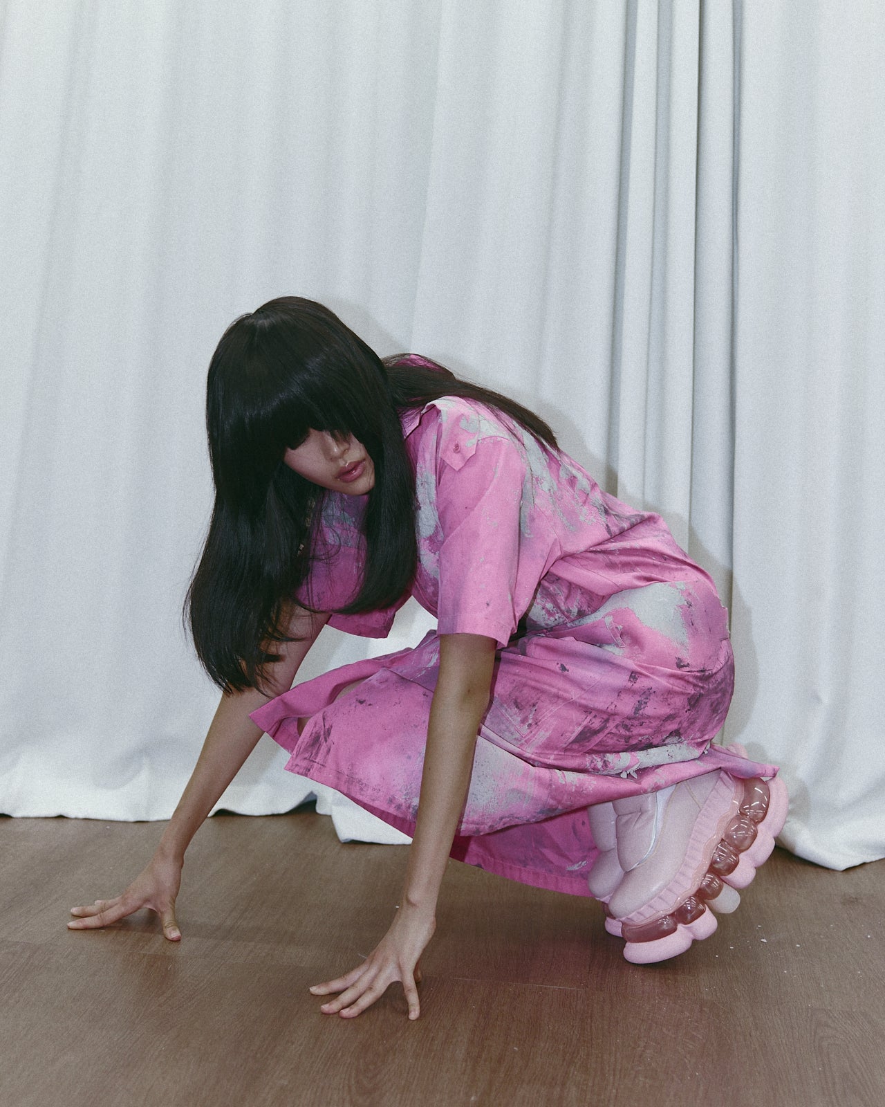 “珠宝”Ark Puff High/粉色