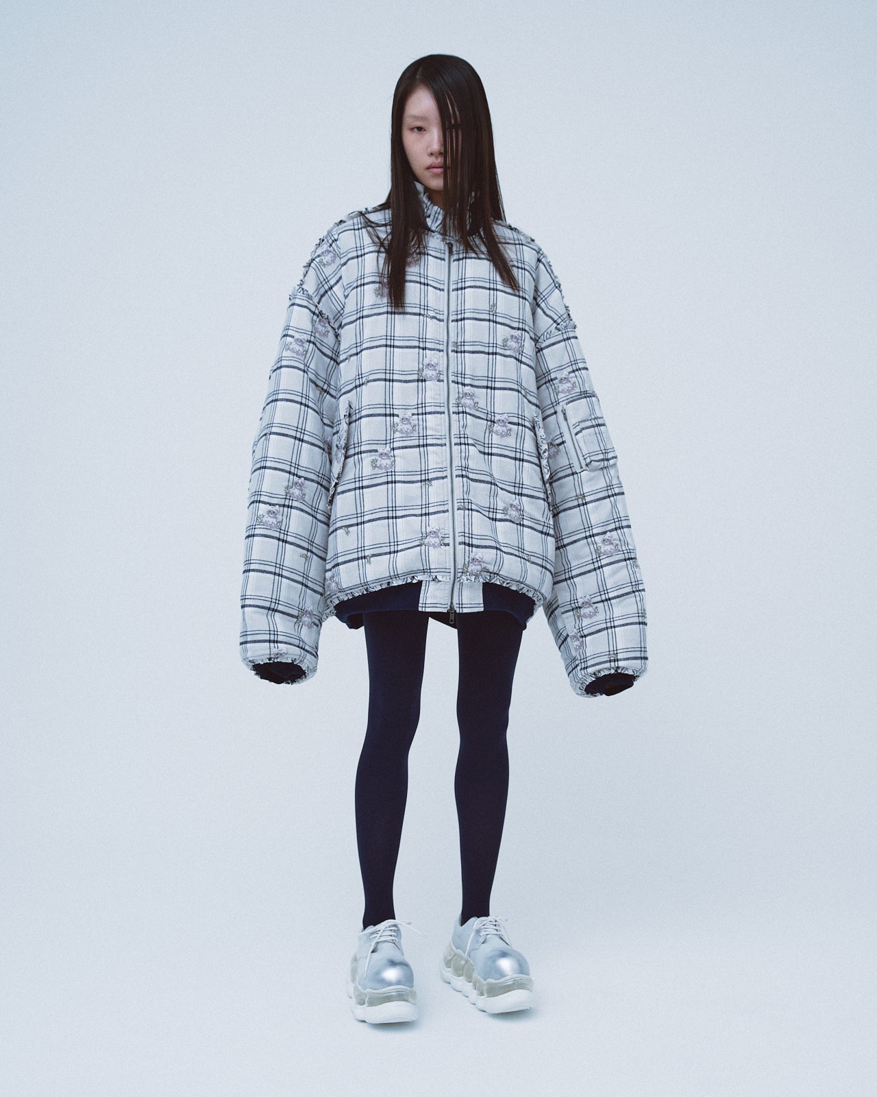 Mini Frill Ma-1 / Gray