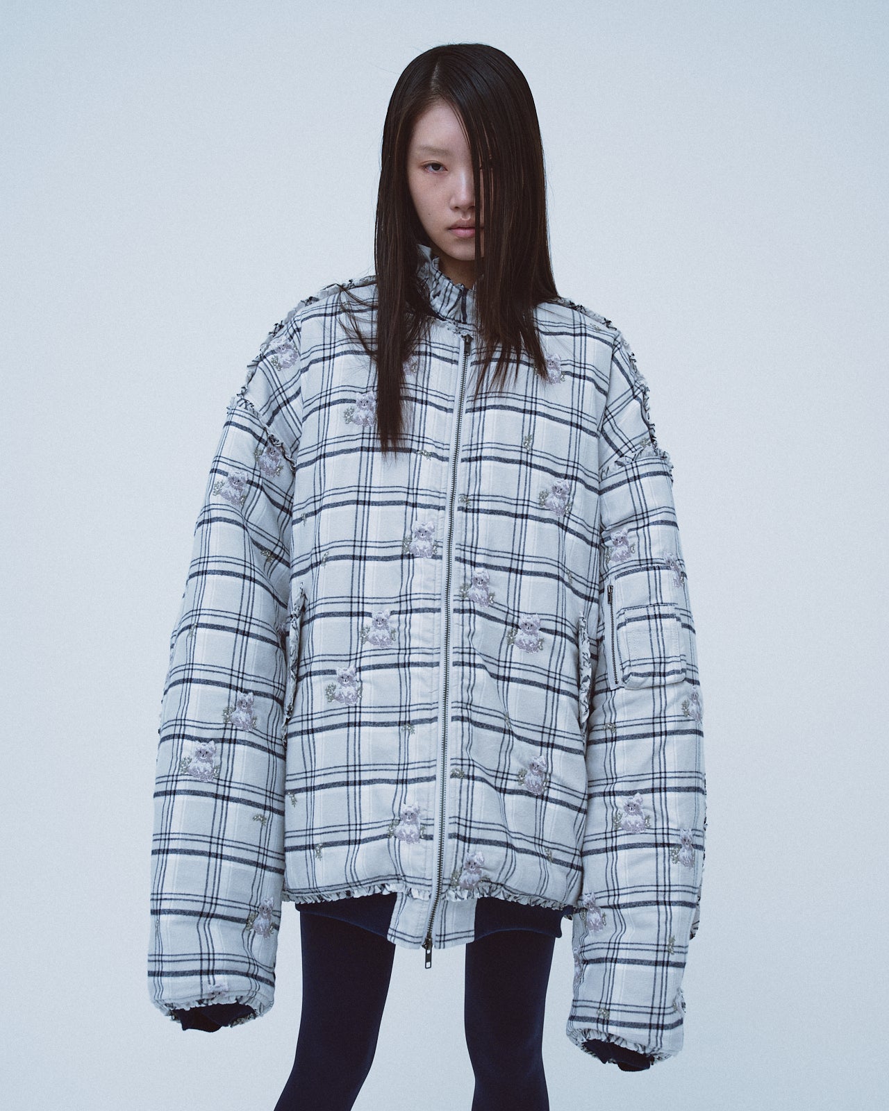Mini Frill Ma-1 / Gray