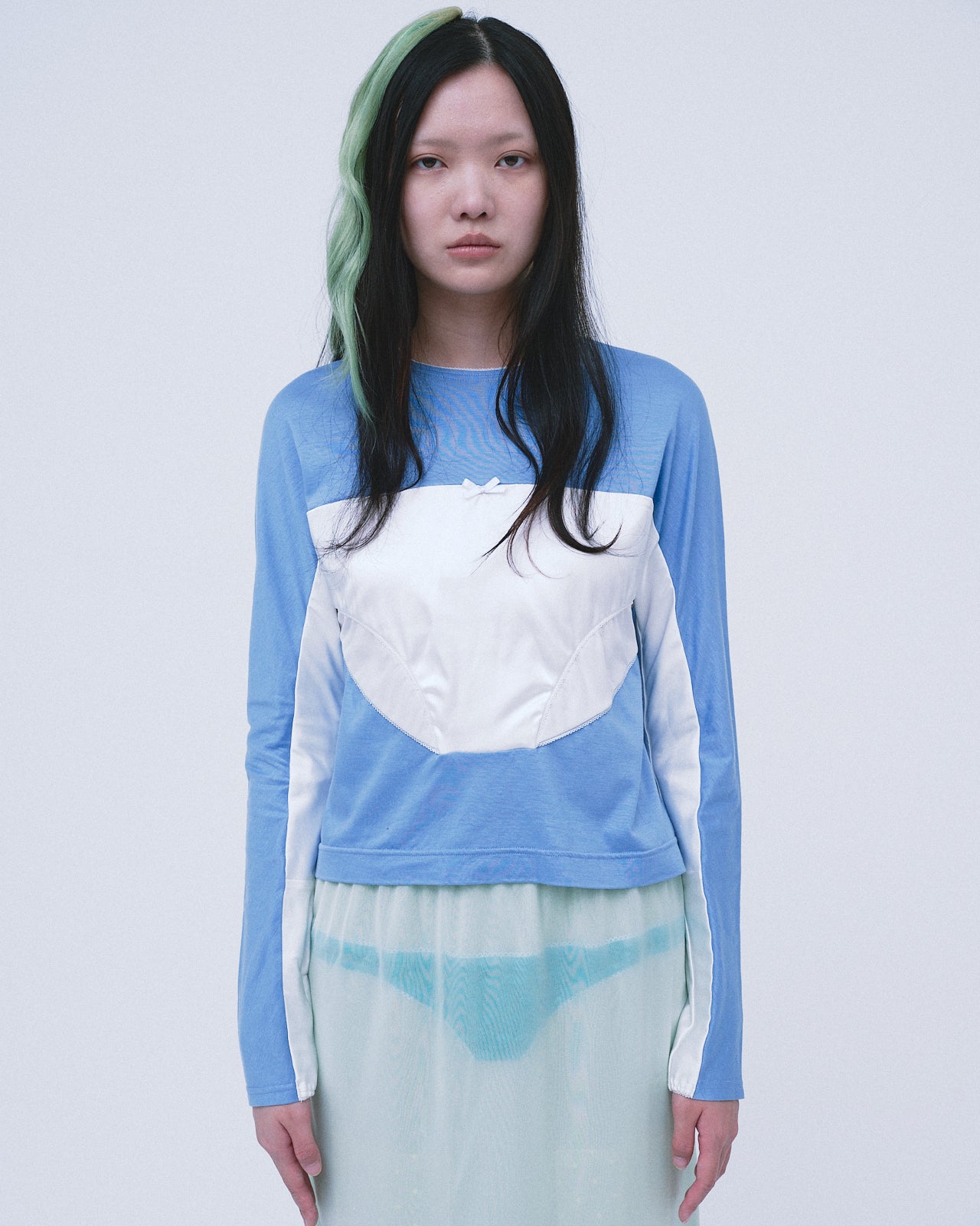 Message T-shirt / Blue