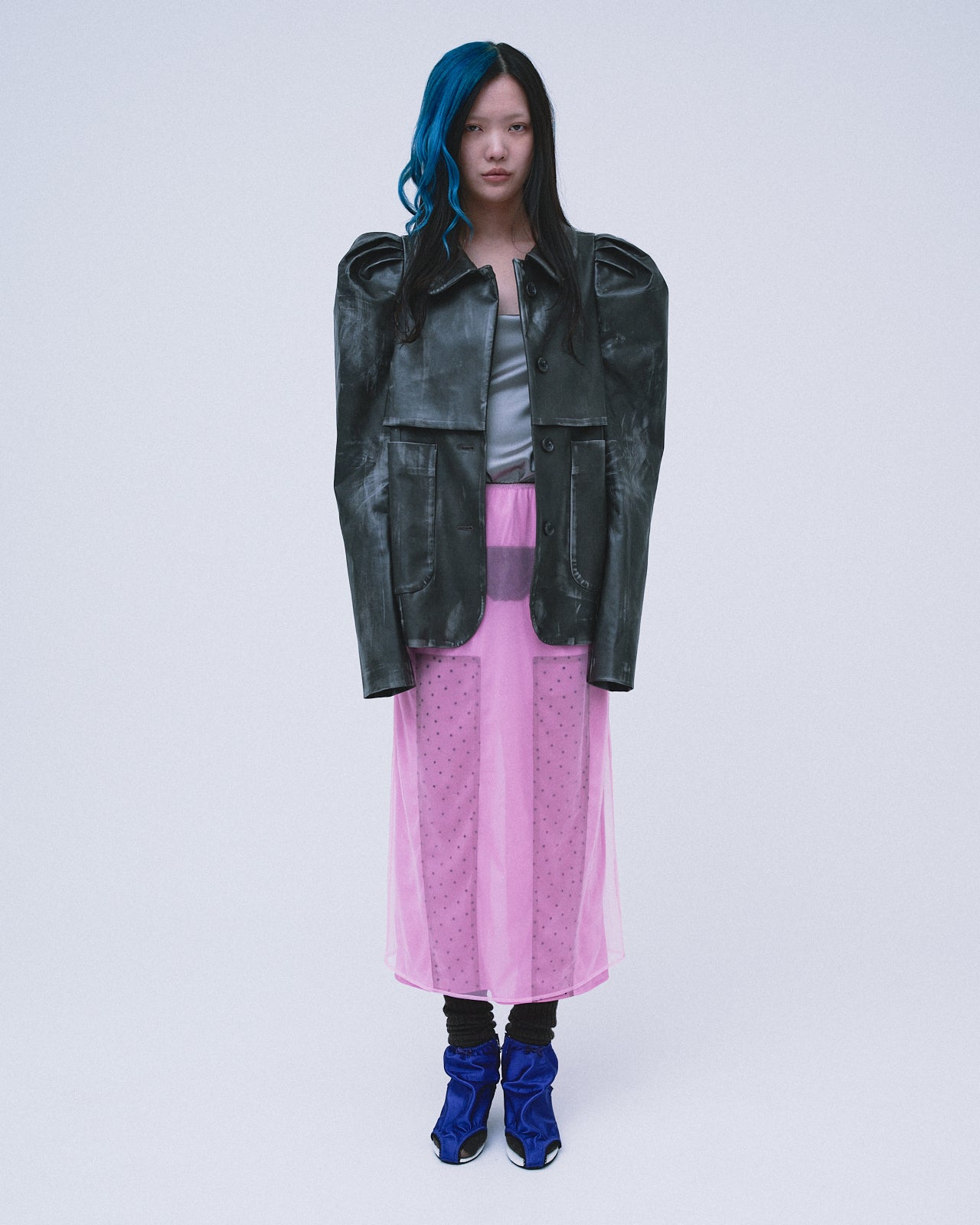 Xray Long Skirt / Pink