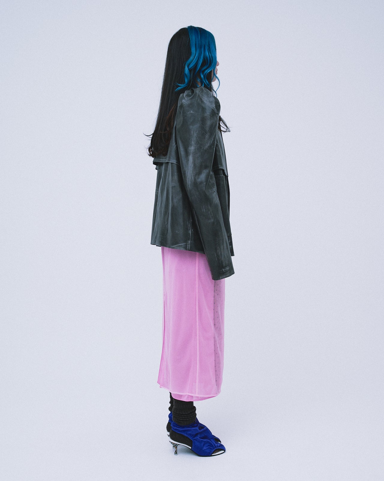 Xray Long Skirt / Pink