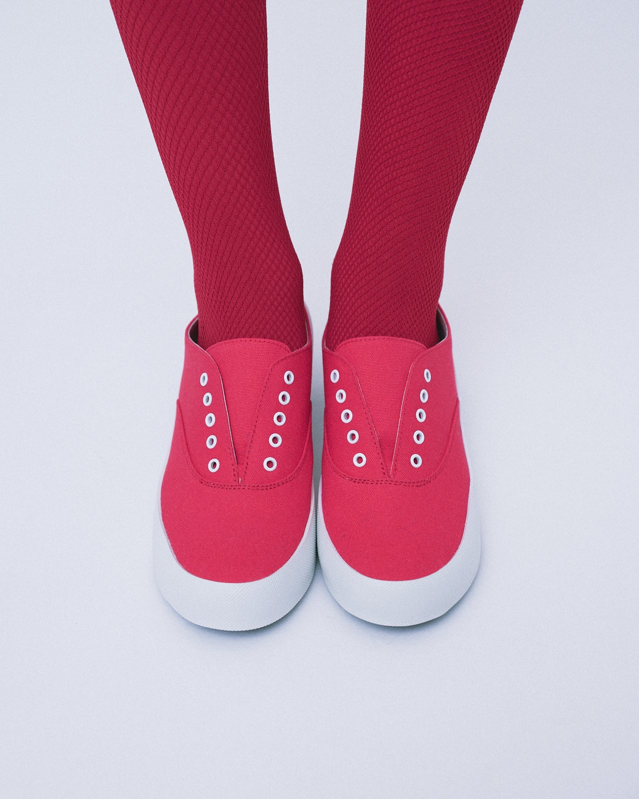 Slip-On Heels / Red