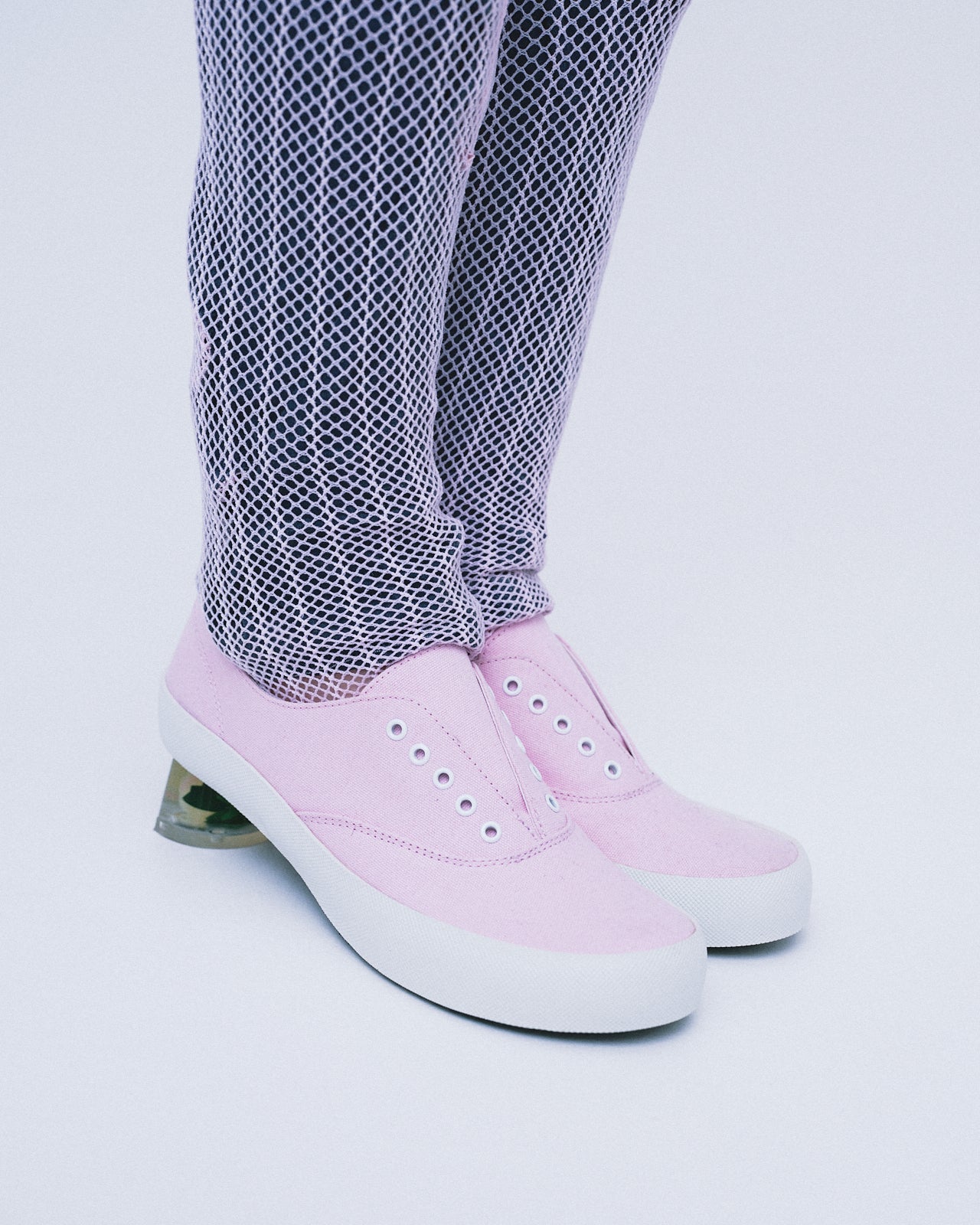 Slip On Heels / Pink