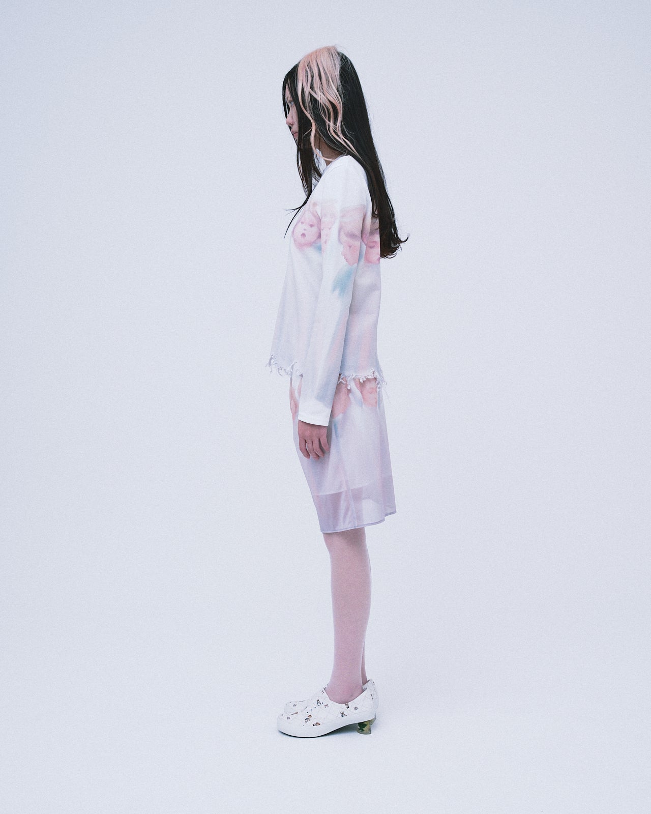 Angel Skirt / White