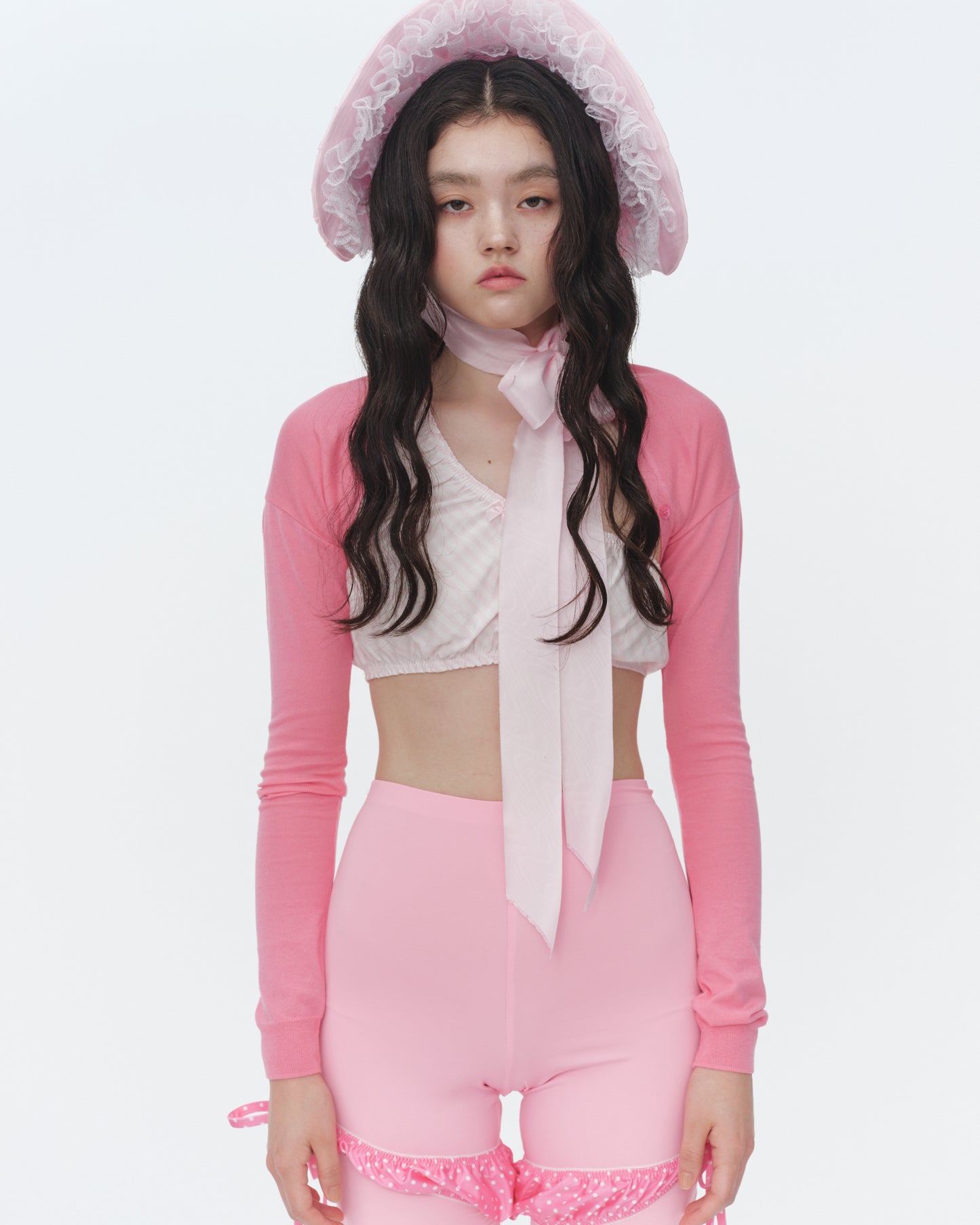 【SS26受注】Pam's Cardigan / Hot Pink / JFSS26K01