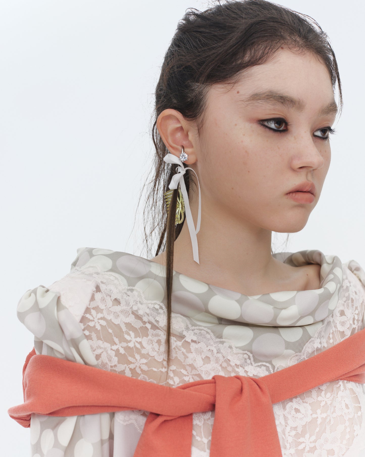 【SS26受注】Hairdo Ear Cuff / Yellow / D'heygere x JennyFax / JFSS26ACC01