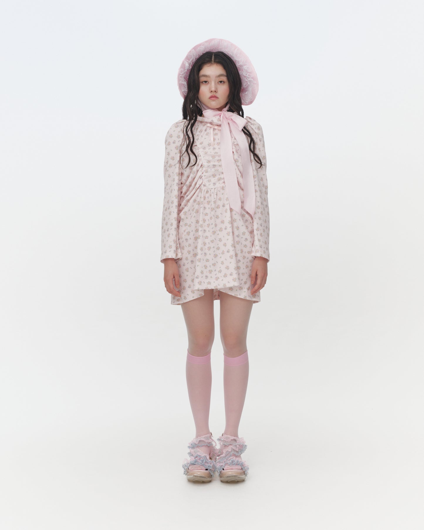 【SS26受注】Frill Frill Moon / Pink / JFSS26SH03