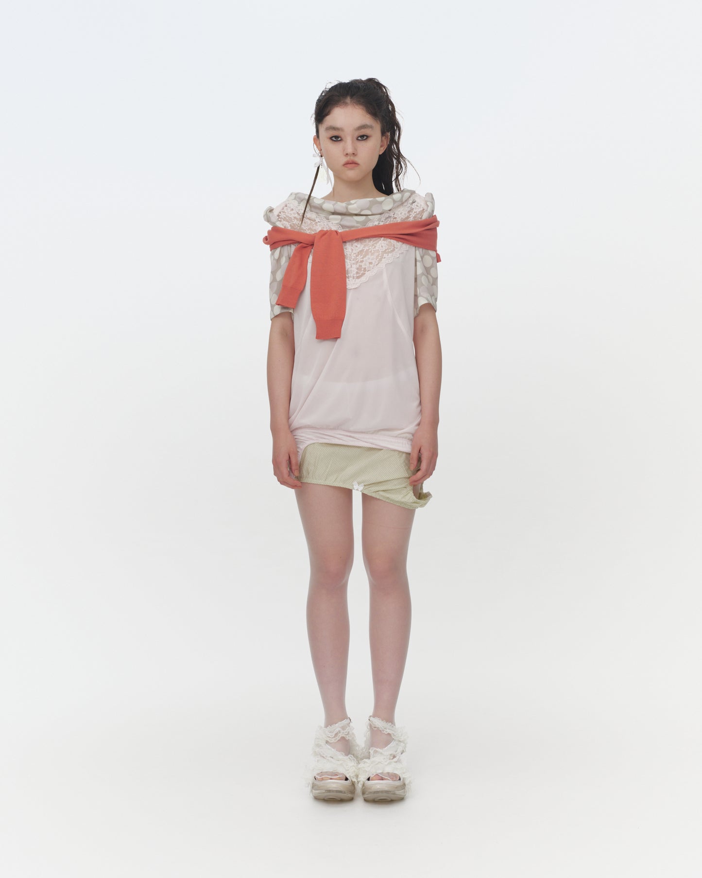 【SS26受注】Frill Frill Moon / Yellow / JFSS26SH03