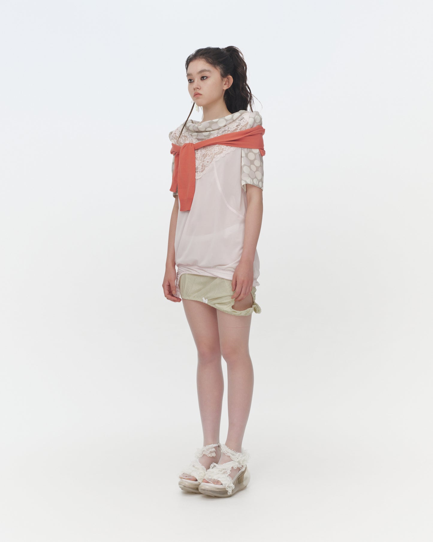 【SS26受注】Frill Frill Moon / Yellow / JFSS26SH03