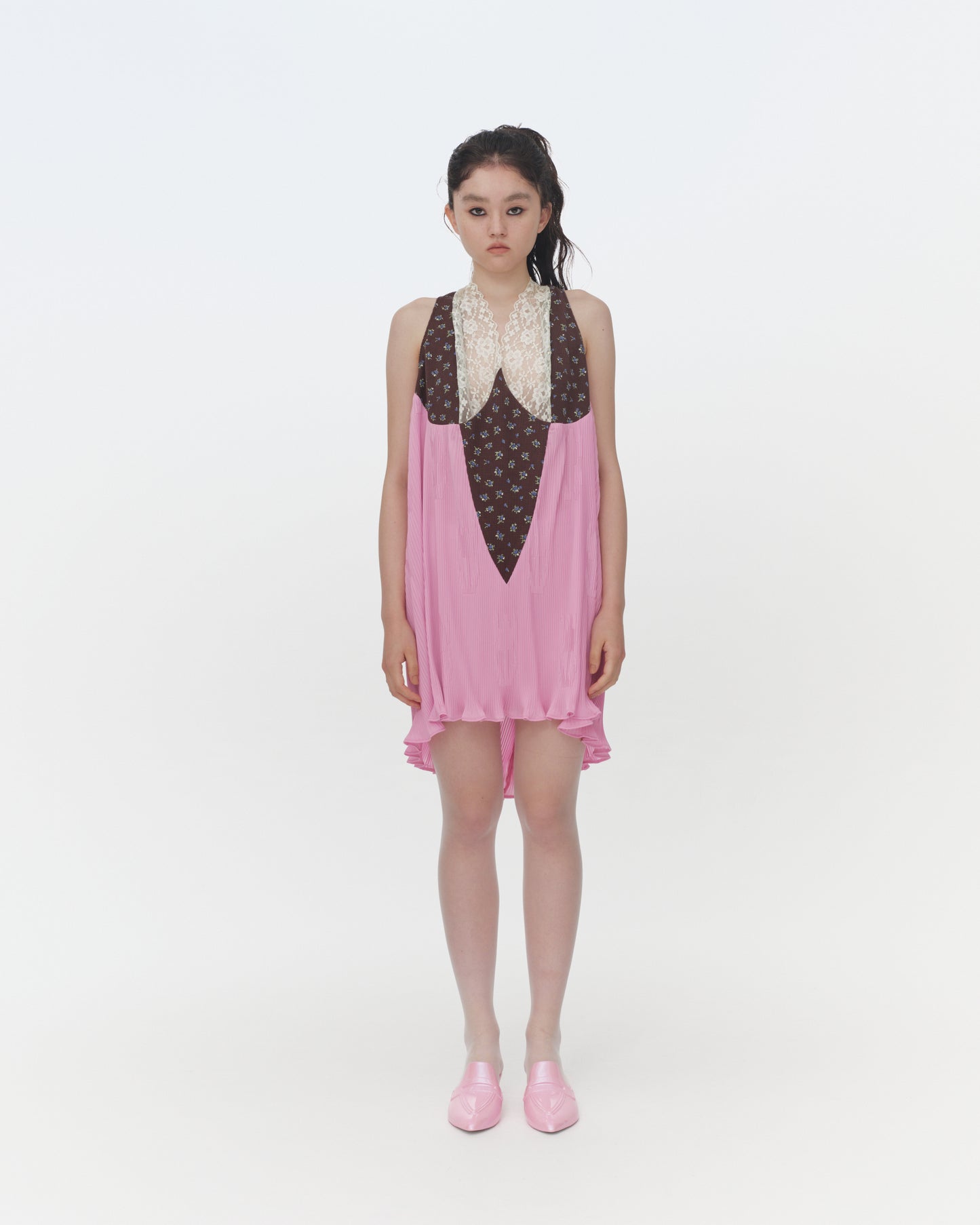 【SS26受注】Picnic Dress / Pink / JFSS26D05