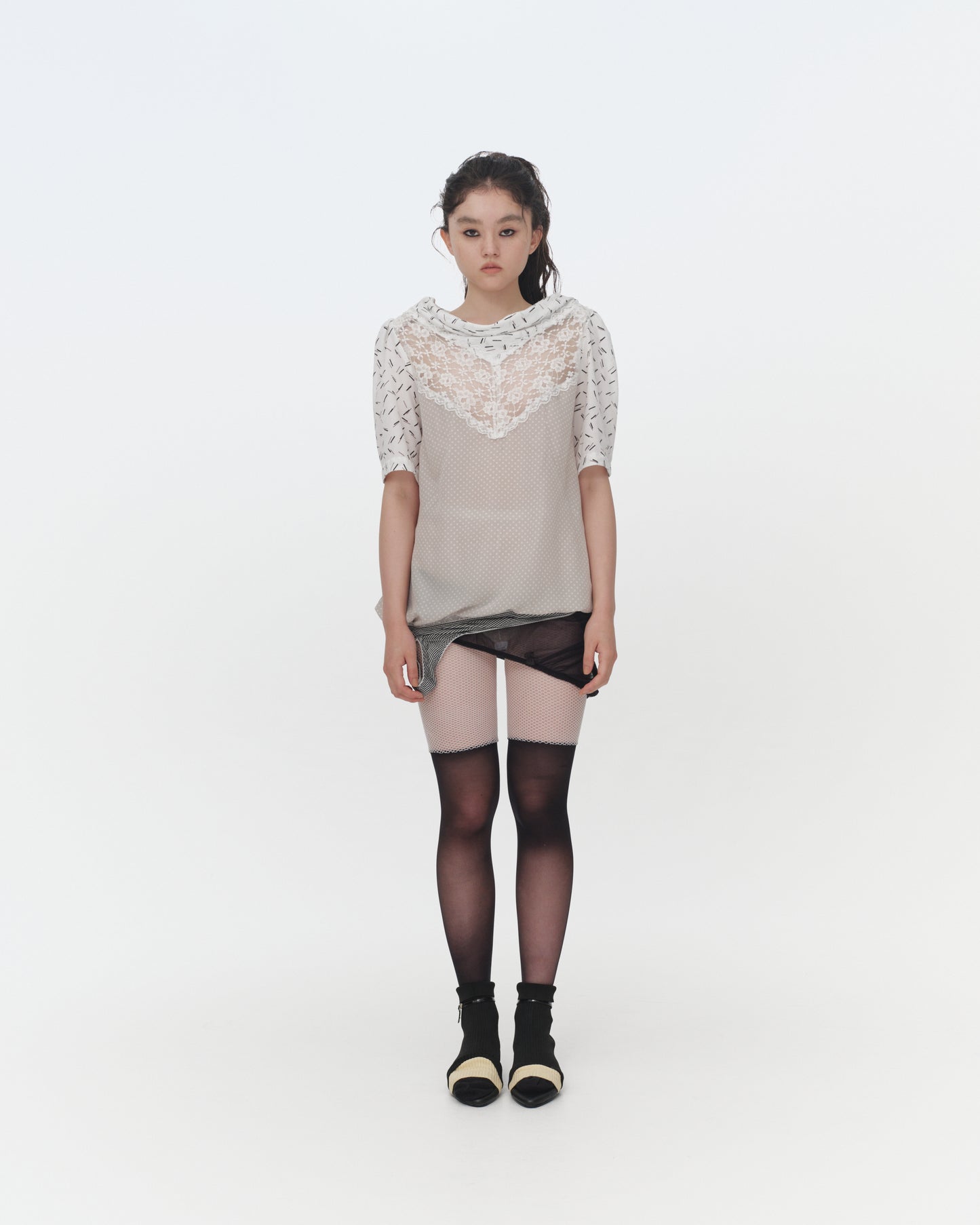 【SS26受注】Working Lady Dress / Gray / JFSS26D041