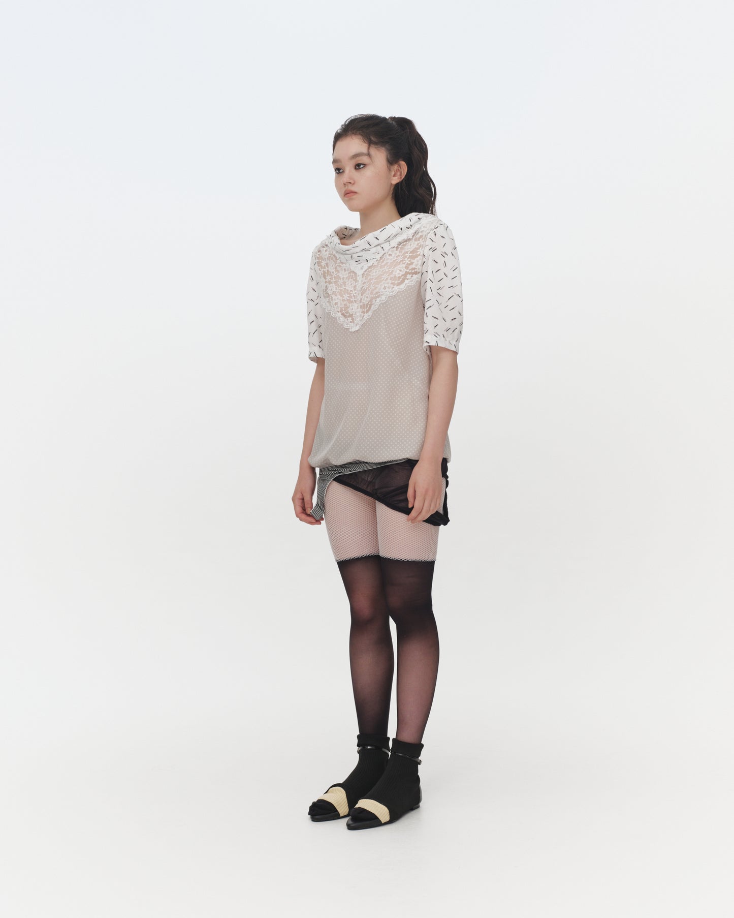 【SS26受注】Working Lady Dress / Gray / JFSS26D041