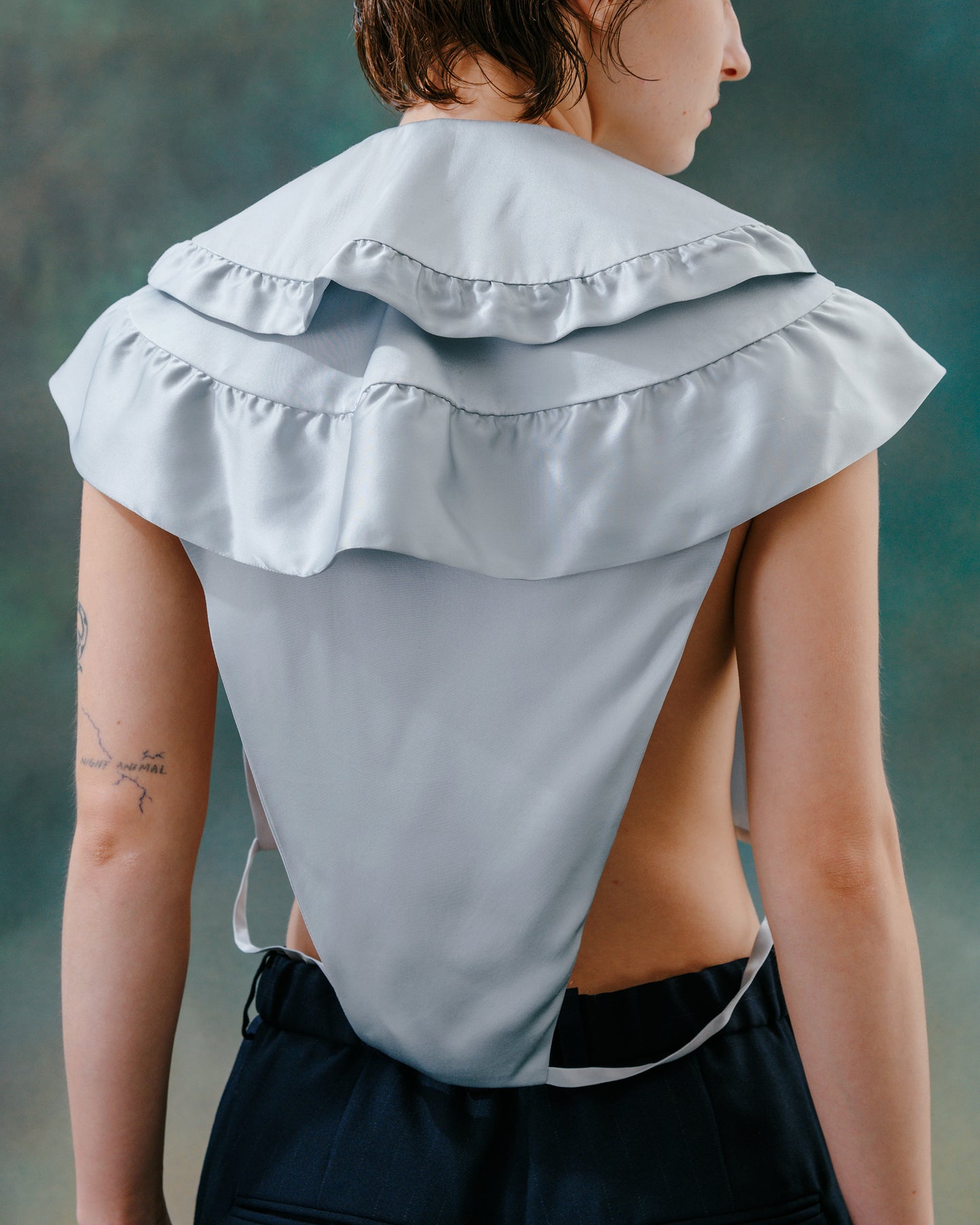 【24AW订单】双领衬衫/灰色/MSAW24B03