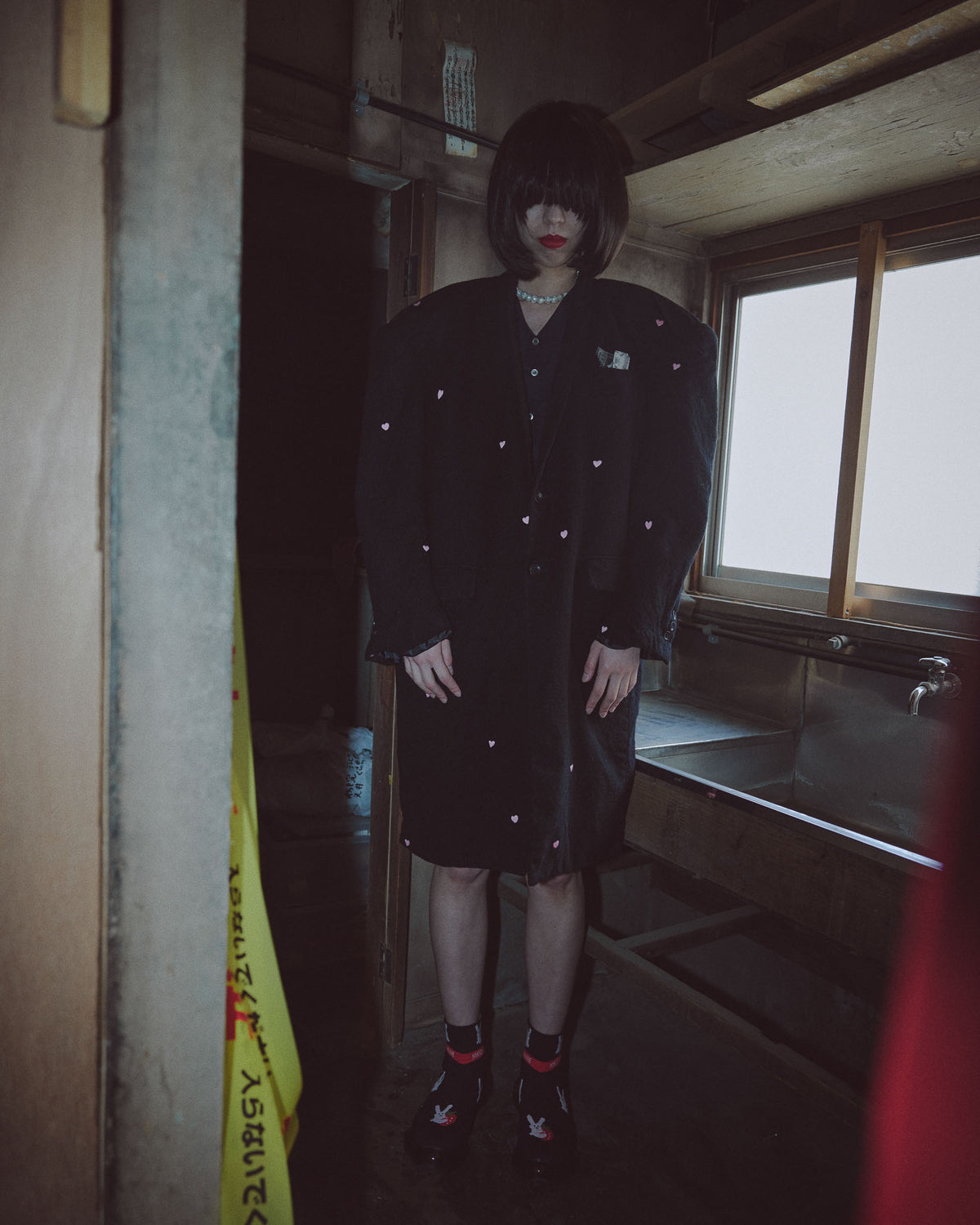 Mirage Fancy Socks / Black