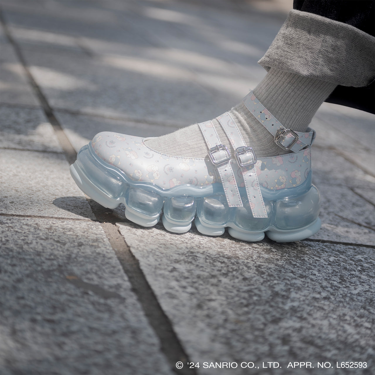 新“珠宝”鞋 / 红 / MIKIOSAKABE × PINK HOUSE