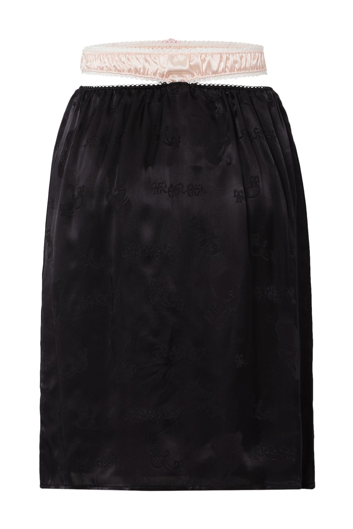 【24AW订单】下垂裙/黑色/JFAW24S02