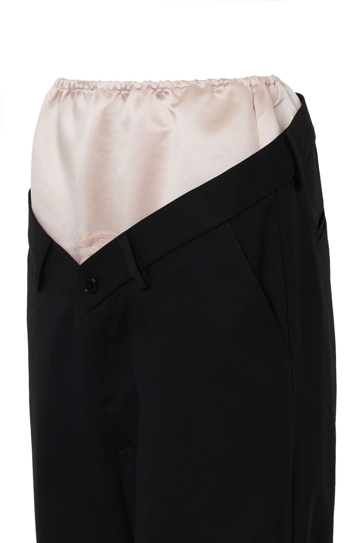 Lace Sagging Nickers Pants / Black