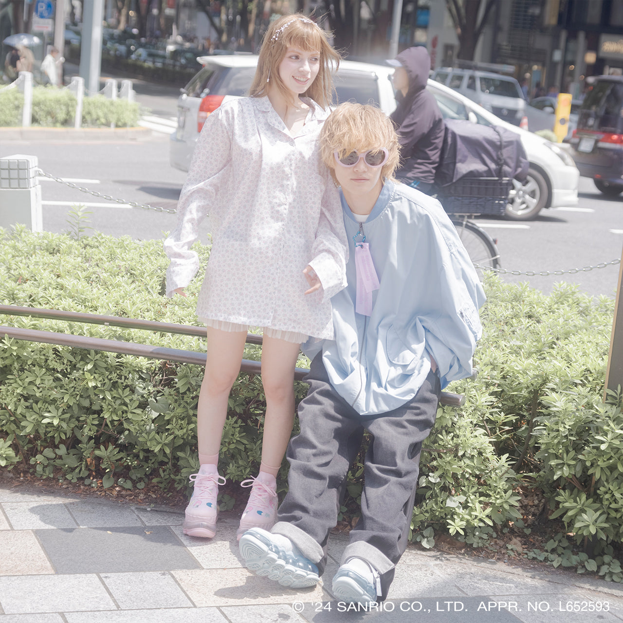 【订单预订】4XL MA-1 / 蓝色 / Little Twin Stars x MIKIOSAKABE / MSLTC01