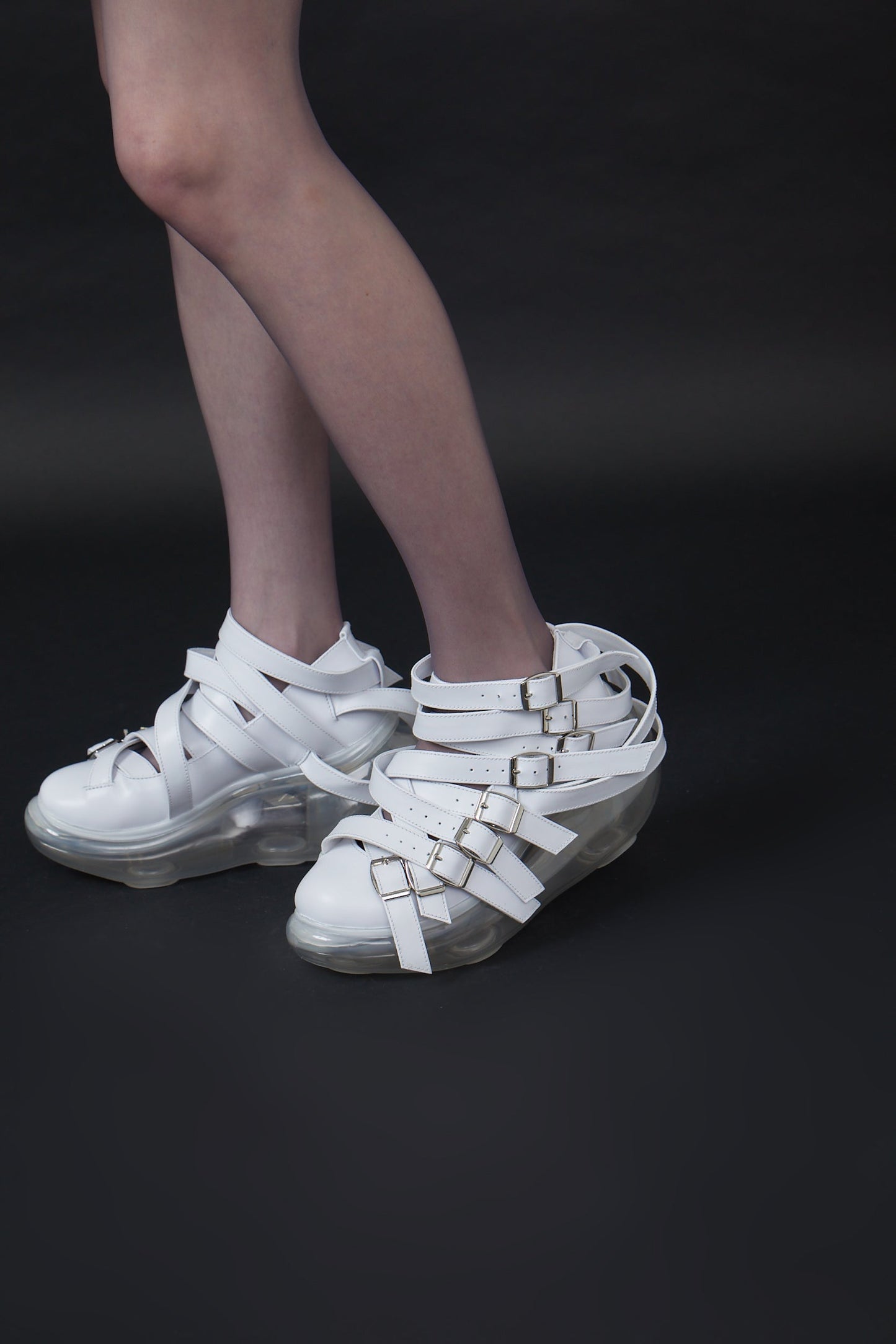 Too Many Belts  Moon / White