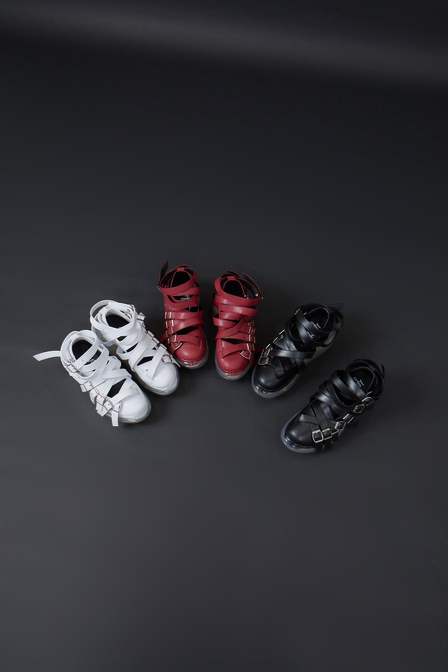 Too Many Belts  Moon / Wine Red